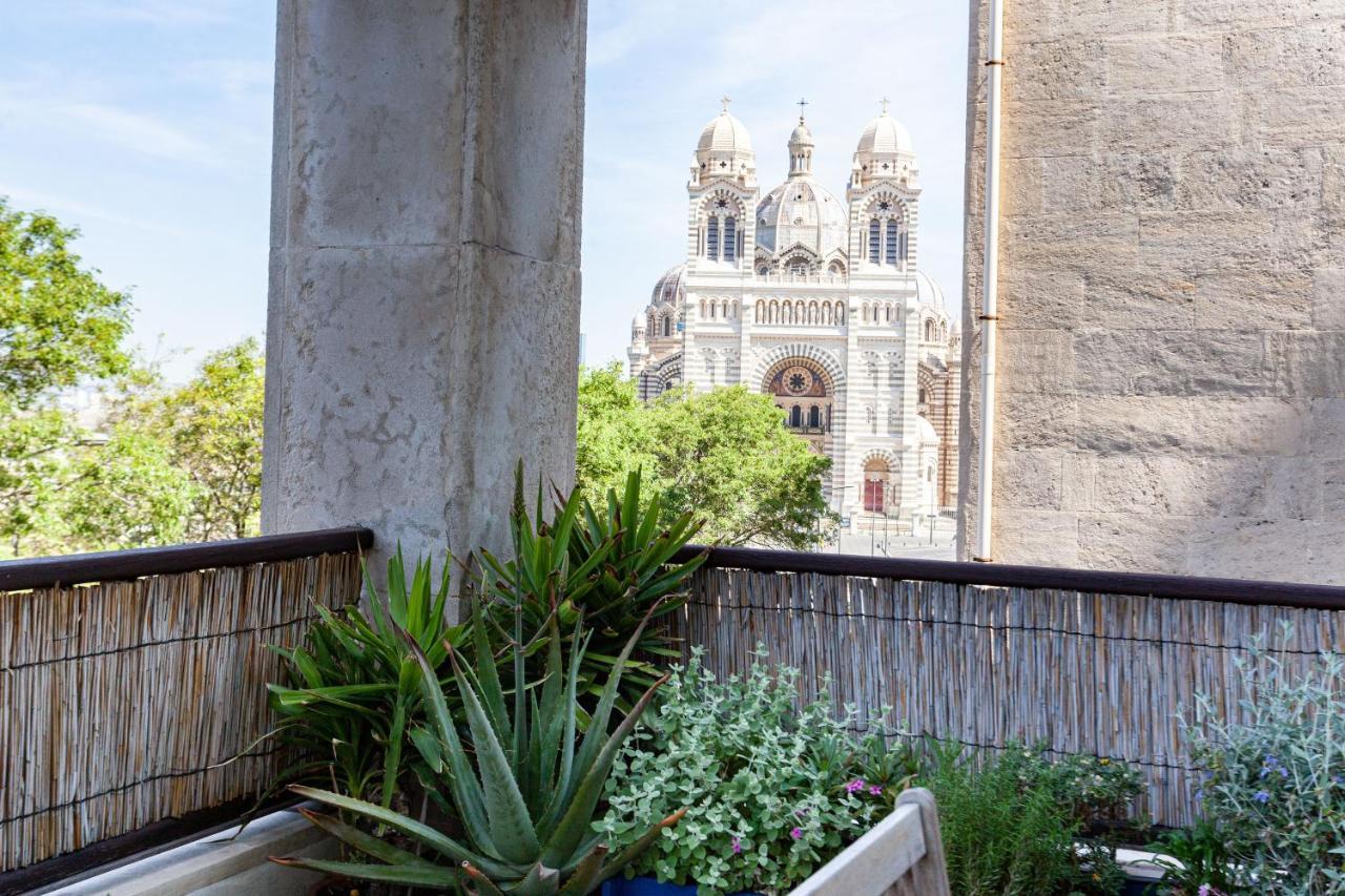 Terrasse Fadoli - Grande Terrasse Avec Vue Et Cathedrale * Marseilles